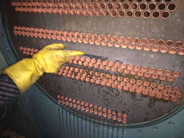 空调主机清洗后